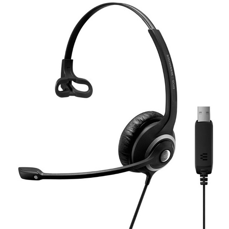 SC 230 USB MS Ⅱ 有線ヘッドセット Circleシリーズ(ミドルクラアス)片耳 EPOS | SENNHEISER ケーブル長2.9m コネクタUSB