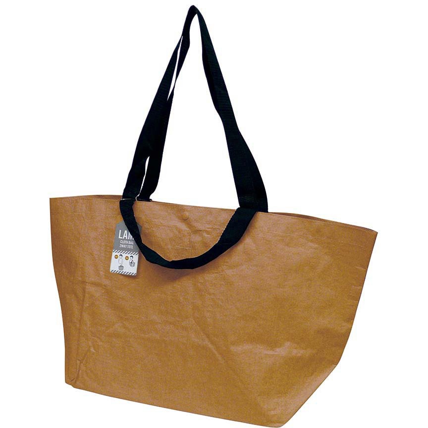 90371575 ラミクロスバッグ 丸玉工業 ライトブラウン色 2WAYトート機能  1セット(10枚) 5,638円