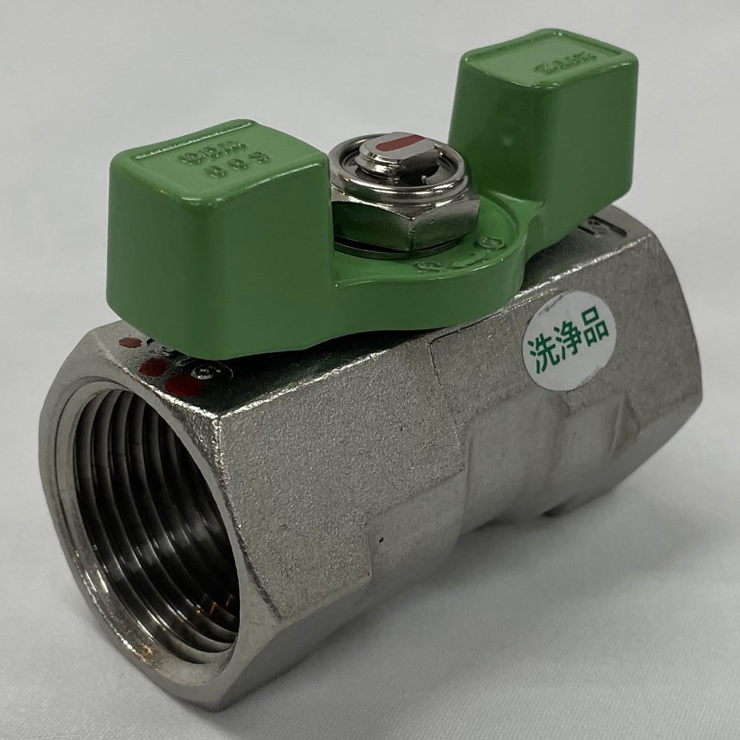 25A ステンレスボール弁 KITZ UTKMW 洗浄処理品 KITZ(キッツ) クラス600型 ねじ込み形 蝶ハンドル式 レデューストボア 呼び径25A