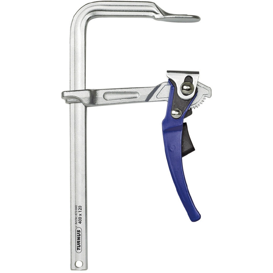 472H0200-100 レバークランプ TURNUS 口開き200mm  472H0200-100