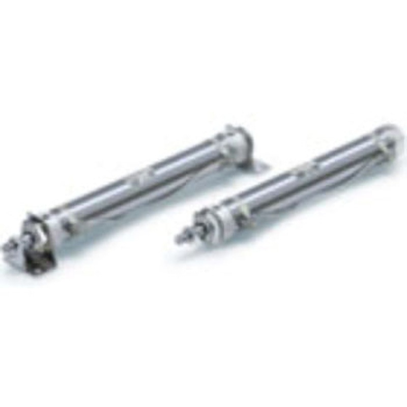 CDM2L20-670AZ-A93 CM2-Z Series エアシリンダ/標準形：複動・片ロッド SMC 軸方向フート側 最高使用圧力1MPa ポートねじの種類Rc CDM2L20-670AZ-A93