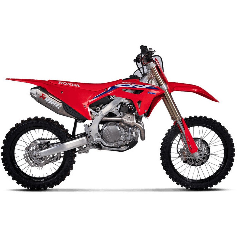 S-H4MET16-FDHLTA Evolution Line (チタン) Honda CRF 450 R / RX (2021-2021) 1個 AKRAPOVIC (アクラポビッチ) 【通販モノタロウ】