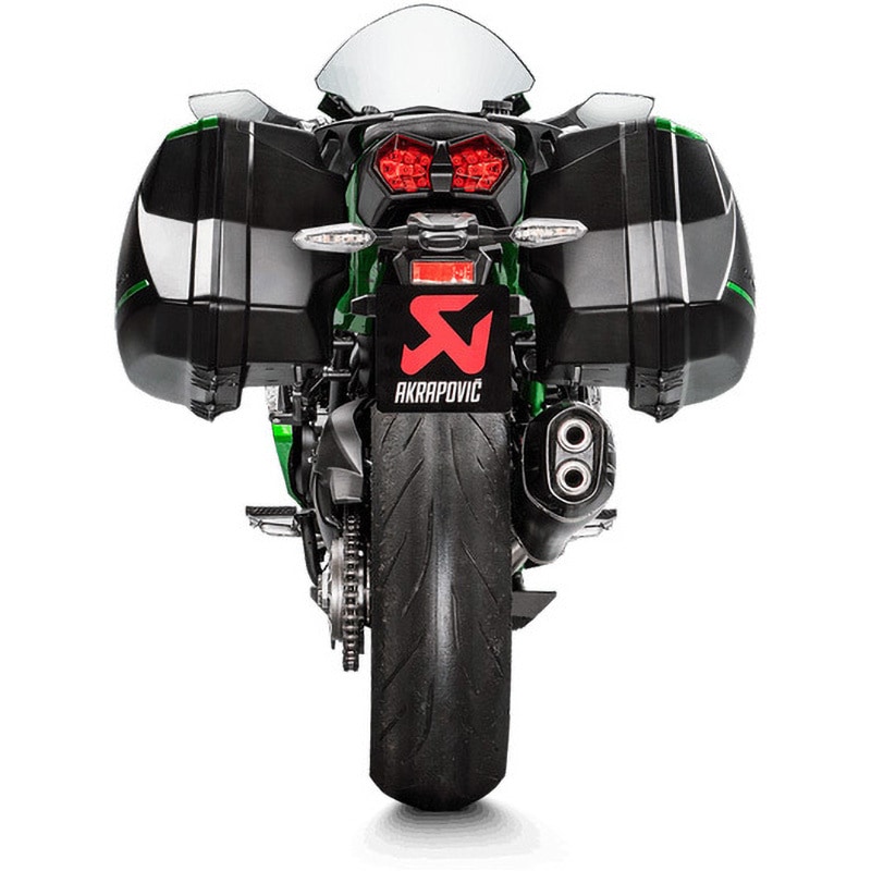 アクラポビッチ スリップオンライン チタン ブラック H2 SXSE 18-20 S-K10SO21-HRAABL スリップオンライン (チタン) Kawasaki Ninja