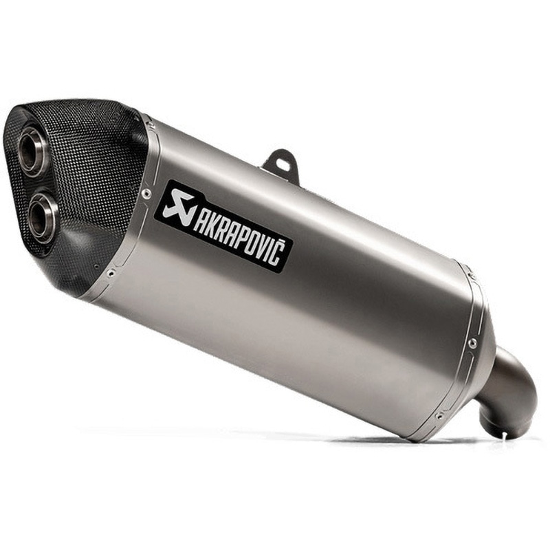 S-S10SO16-HAFT スリップオンライン (チタン) Suzuki V-Strom 1050 (2020-2021) 1個 AKRAPOVIC (アクラポビッチ) 【通販モノタロウ】