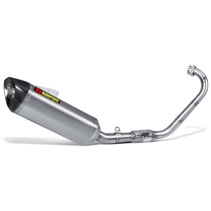 S-Y125R4-HRT レーシングライン (チタン) Yamaha MT-125 (2014-2018) 1個 AKRAPOVIC (アクラポビッチ) 【通販モノタロウ】
