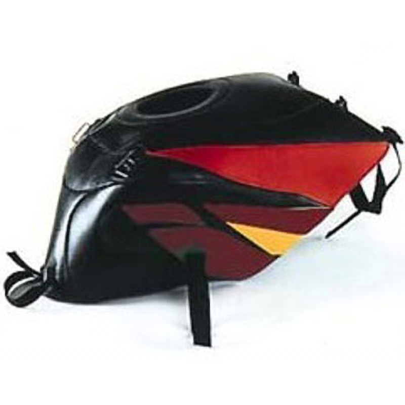 1208X タンクカバー CBR 600 F ブラック/POPPY レッド/イエロー/ライトクラレット 1個 BAGSTER (バグスター) 【通販モノタロウ】