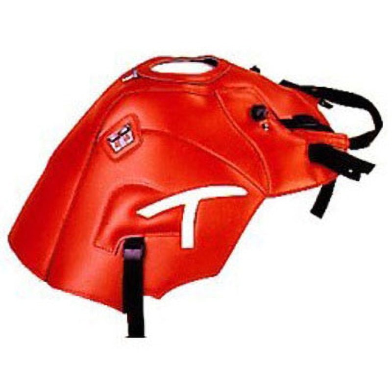 1259C タンクカバー 900 TIGER レッド/ホワイト /TRIUMPH 1個 BAGSTER (バグスター) 【通販モノタロウ】