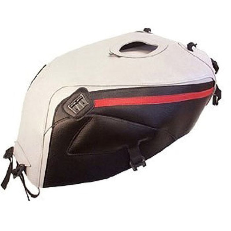 1337K タンクカバー ZRX 1200 S/R ライトグレー/ブラック/レッド STRIP KAWAS 1個 BAGSTER (バグスター) 【通販モノタロウ】