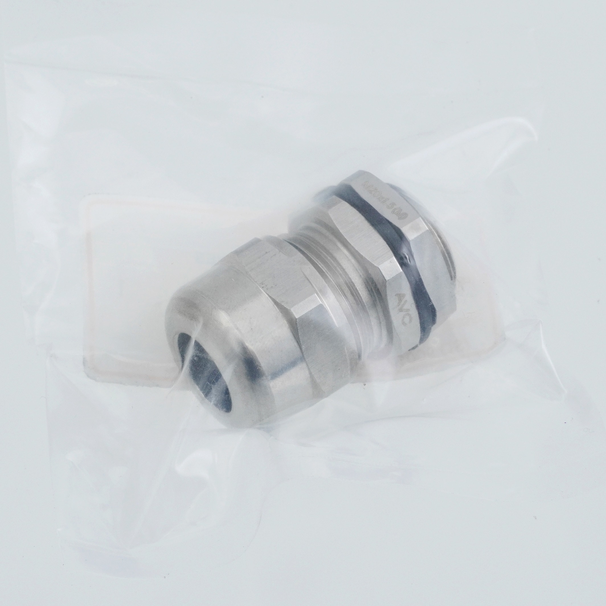 MSA20M-08 メタルケーブルグランド(ステンレス製) AVC(日本エイ・ヴィー・シー) 単芯型 適合電線径8.8～5mm 1個