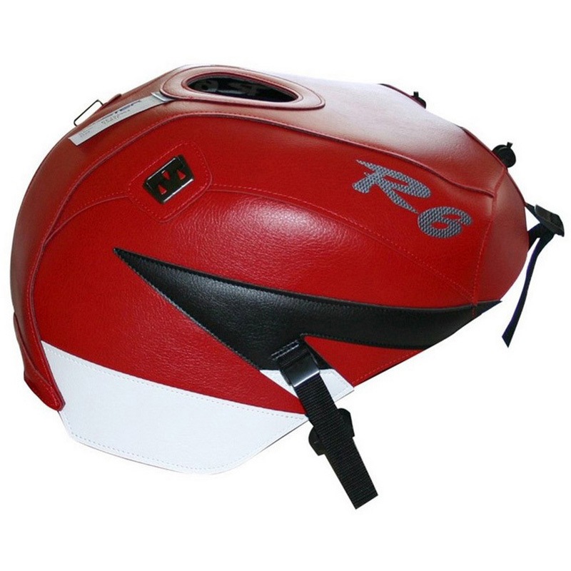 1381F タンクカバー YZF R 6 レッド/ホワイト/ブラック (2001) 1個 BAGSTER (バグスター) 【通販モノタロウ】