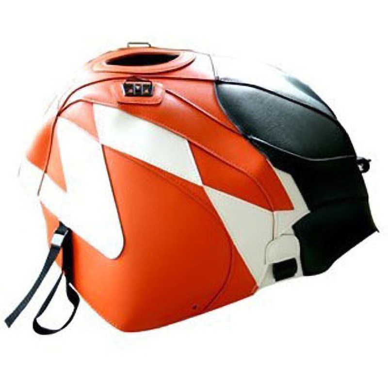 1486J タンクカバー 1000 tuono/ブラック/オレンジ/ホワイト (06) 1個 BAGSTER (バグスター) 【通販モノタロウ】