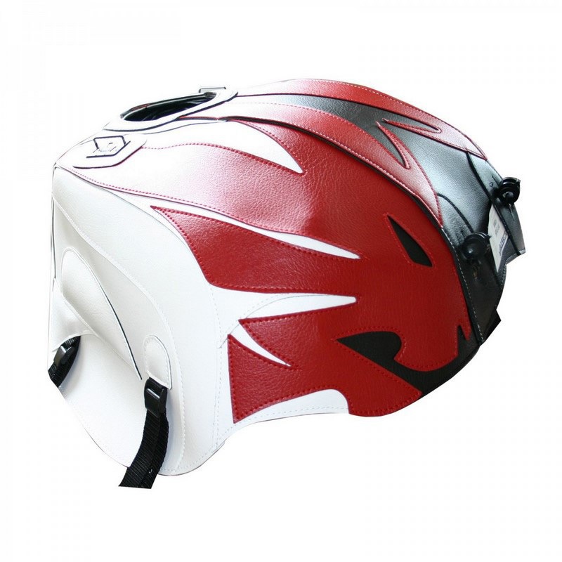 1486M タンクカバー RSV 1000 R/TUNO 1000R FACTORY/ホワイト/レッド/ブラック 1個 BAGSTER (バグスター) 【通販モノタロウ】