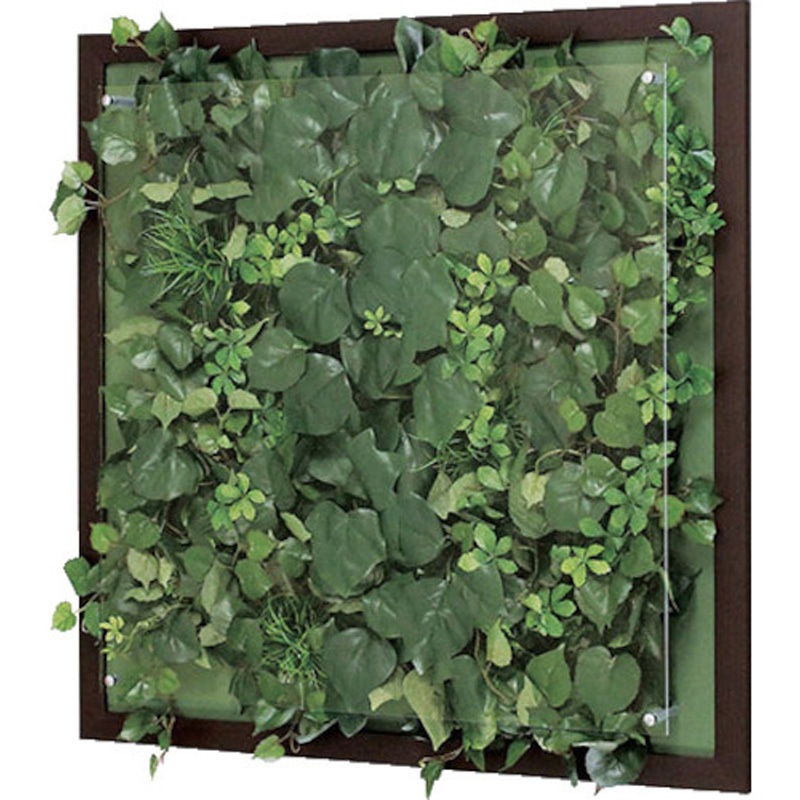 GR3351 人工樹木(壁掛けタイプ) ナイキ 外形寸法650×67×650mm  GR3351