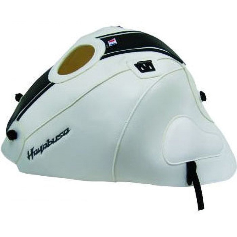 1567W タンクカバー GSX 1300R ホワイト/DECO ブラック 2017 1個 BAGSTER (バグスター) 【通販モノタロウ】