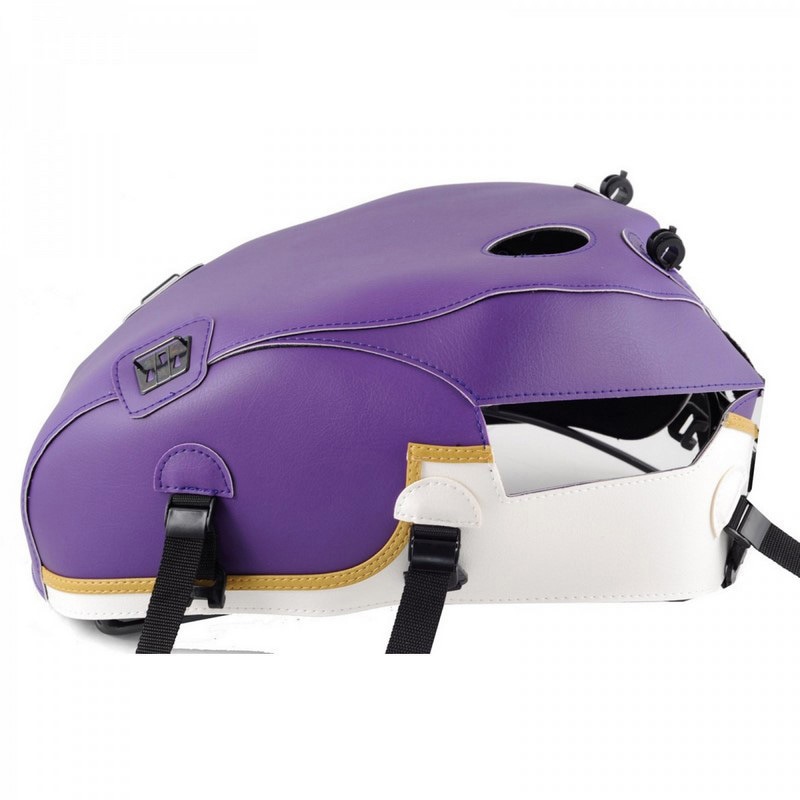 1568Y タンクカバー T 100/850 BONNEVILLE PURPLE/ホワイト/ゴールド 1個 BAGSTER (バグスター) 【通販モノタロウ】