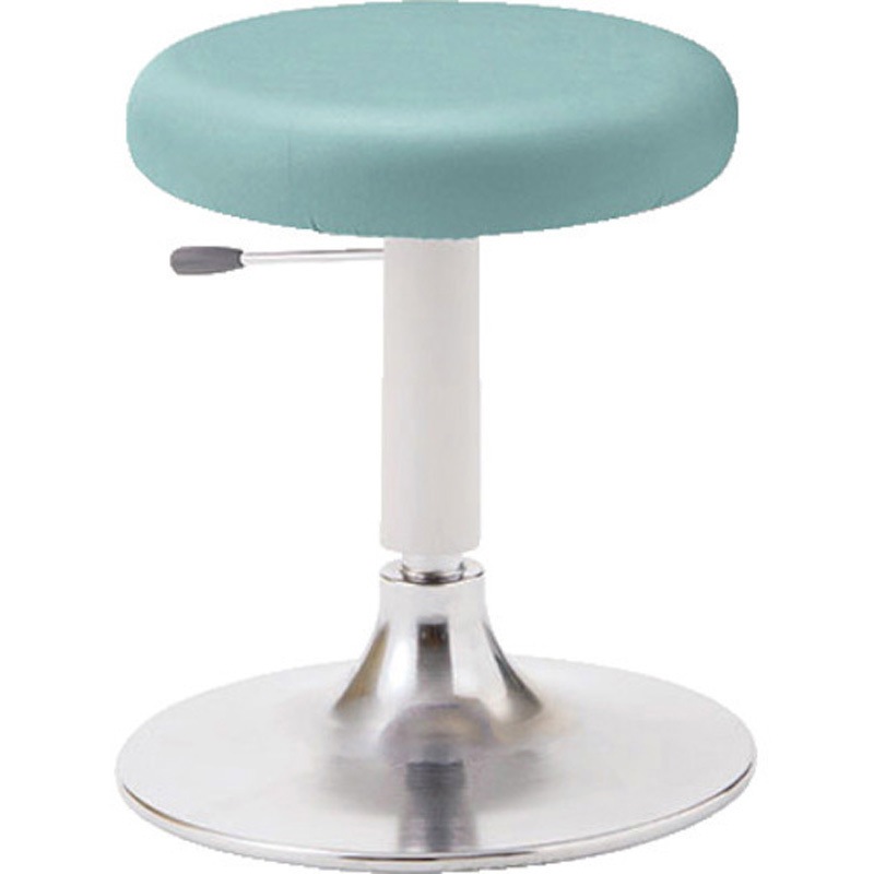 E671-LGR 丸イス ナイキ ビニールレザー張り ライトグリーン色 20,986円