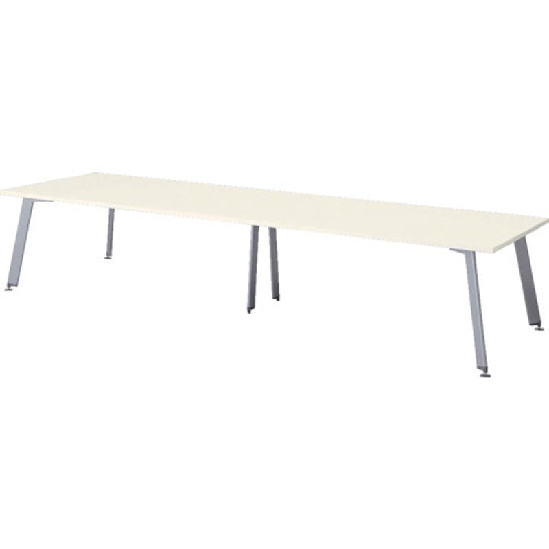 KDX3612-SH 会議用テーブル KDX ナイキ ホワイト色 ノックダウン式 天板厚さ30mm  KDX3612-SH