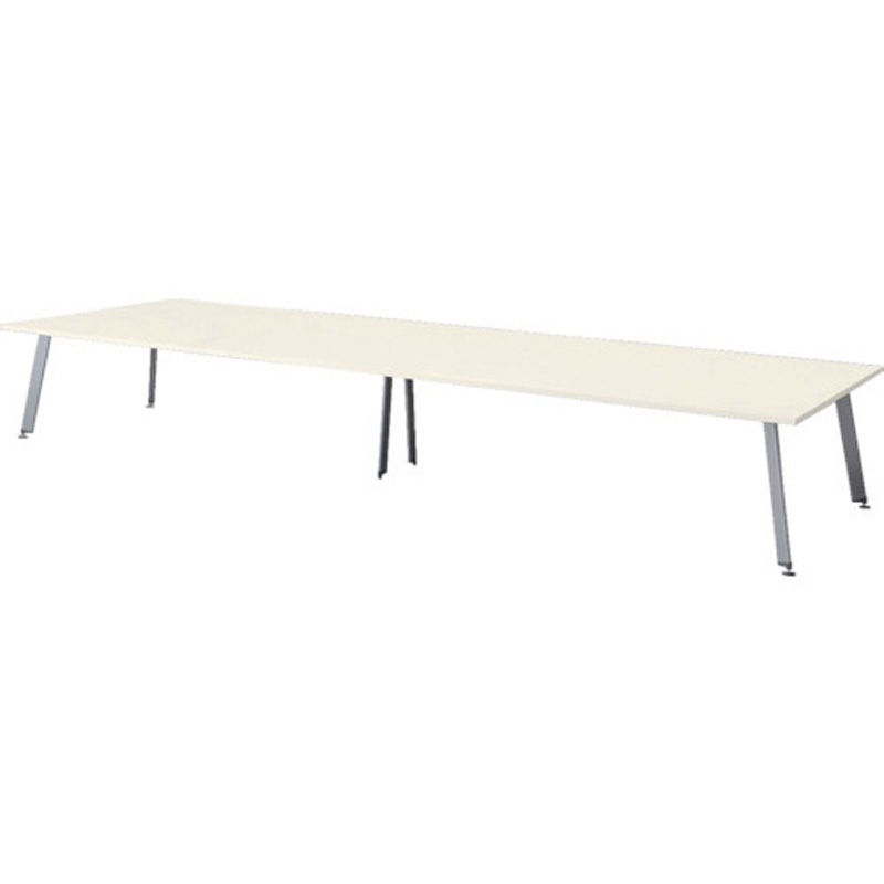 KDX4814-SH 会議用テーブル KDX ナイキ ホワイト色 ノックダウン式 天板厚さ30mm  KDX4814-SH