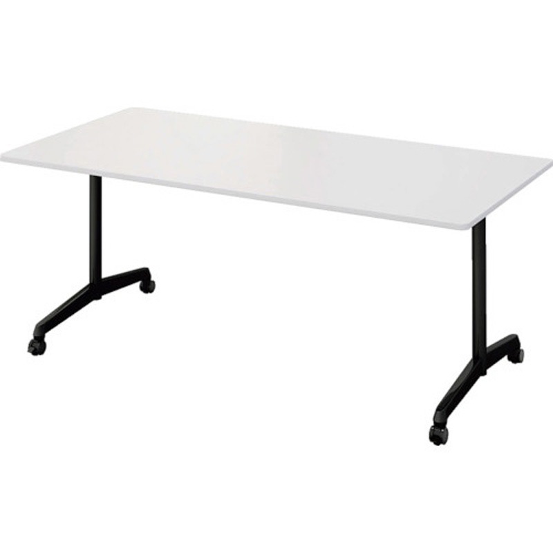 KHC1890C-BWH 会議用テーブル KHC ナイキ キャスターあり 天板厚さ20mm  KHC1890C-BWH