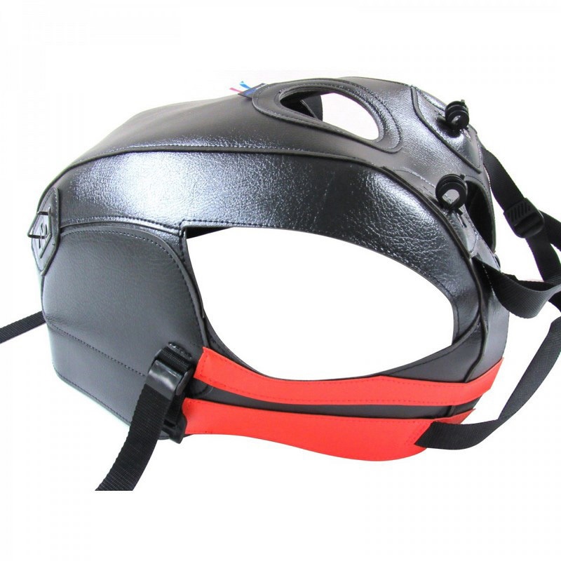 1623C タンクカバー W800 NOIR/オレンジ 1個 BAGSTER (バグスター