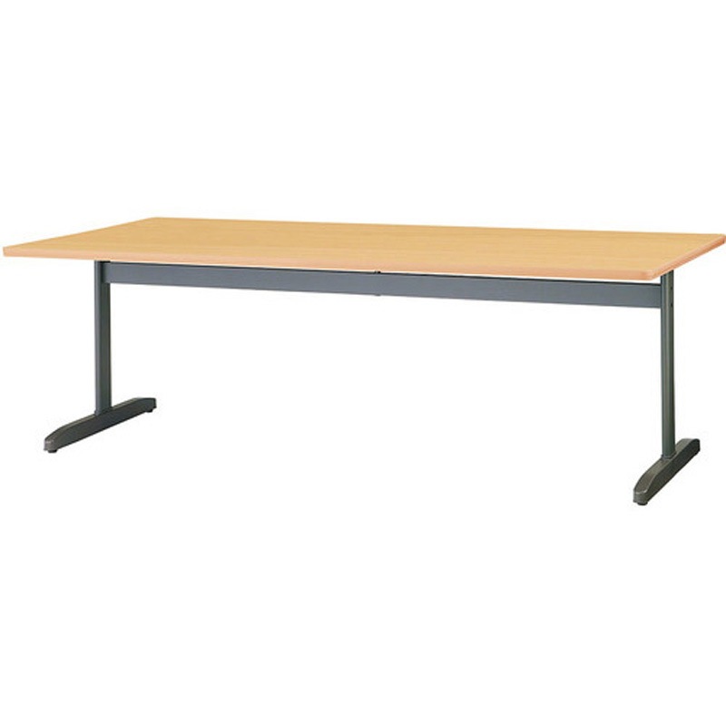 KHE2110-LB 会議用テーブル KHE ナイキ ライトバーチ色 ノックダウン式 天板厚さ30mm  KHE2110-LB