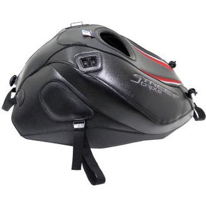 1655H タンクカバー TRIUMPH STREET TRIPLE R ブラック/BR シルバー/レッド 2013 1個 BAGSTER (バグスター) 【通販モノタロウ】