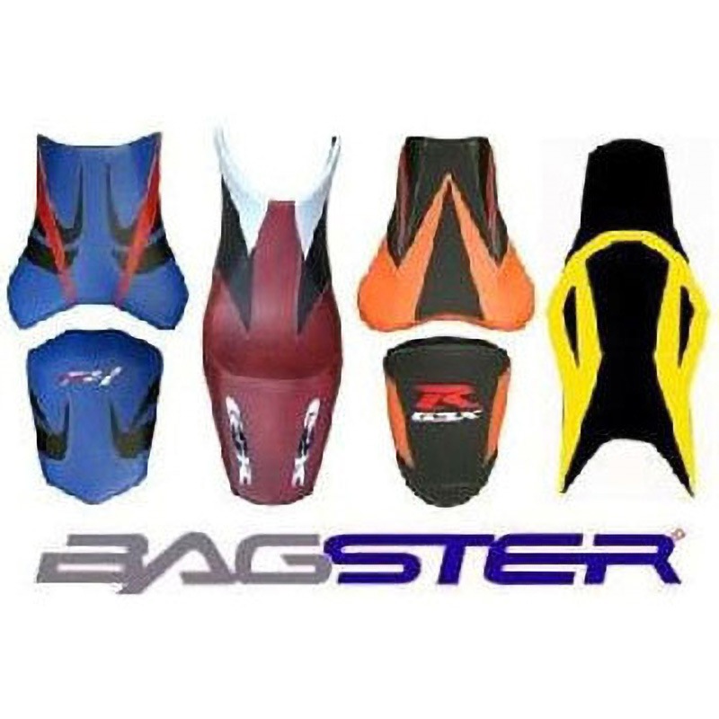 2050M シートカバー MONSTRO 900/750/600 ブラック/レッド レッド レター 1個 BAGSTER (バグスター) 【通販モノタロウ】