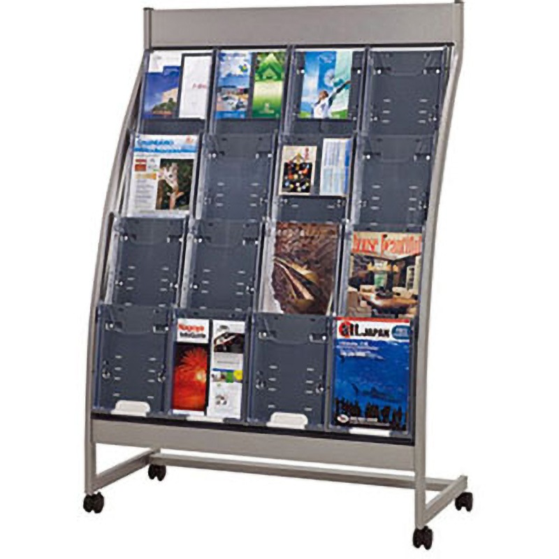 PR824-4 パンフレットスタンド ナイキ 幅1035mm奥行465mm高さ1500mm  PR824-4