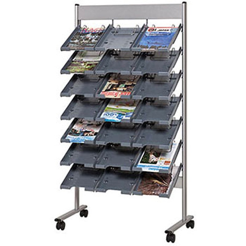 PR863-7 パンフレットスタンド ナイキ 幅799mm奥行430mm高さ1500mm  PR863-7