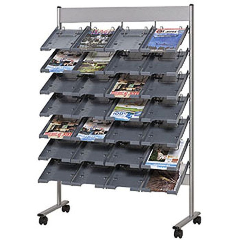 PR864-7 パンフレットスタンド ナイキ 幅1042mm奥行430mm高さ1500mm  PR864-7