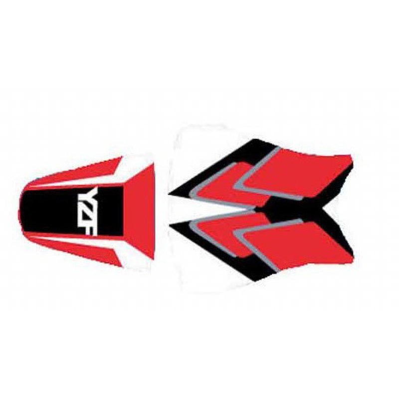 2104G シートカバー YZF R6 2001/ YAMAHA レッド/ブラック/ホワイト/スチールグレー/ホワイト LETTE 1個 BAGSTER (バグスター) 【通販モノタロウ】