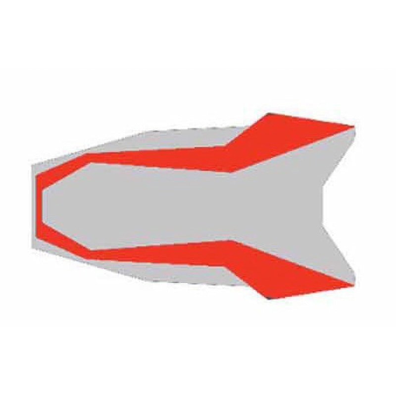 2128C シートカバー FUTURA vermillion / ライトグレー 1個 BAGSTER (バグスター) 【通販モノタロウ】