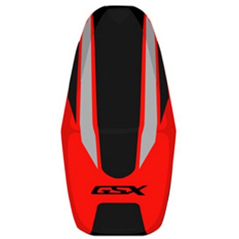 2147E シートカバー GSX 1400 レッド/ブラック/gey/ブラック レター (05) 1個 BAGSTER (バグスター) 【通販モノタロウ】