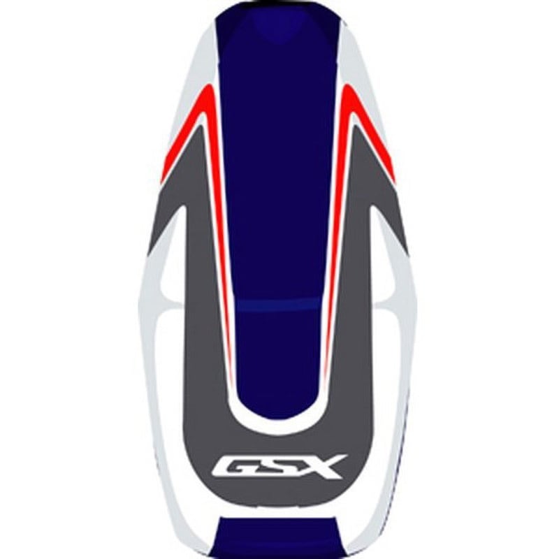 2147I シートカバー GSX 1400 ダークブルー/スチールグレー/ホワイト/レッド/ホワイト レター (07) 1個 BAGSTER (バグスター) 【通販モノタロウ】 28,105円