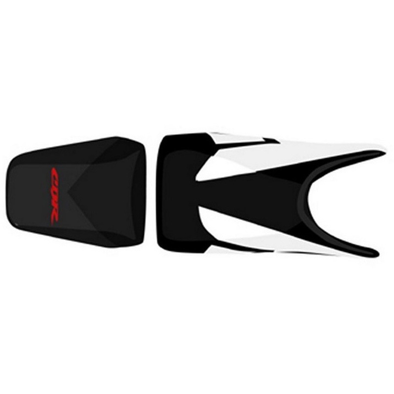 2159F シートカバー CBR 125 ブラック/アンスラサイト/レッド レター (2005) 1個 BAGSTER (バグスター) 【通販モノタロウ】