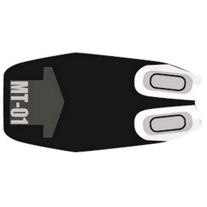 2165G シートカバー MT-01 ホワイト/ブラック/シルバー/シルバー レター (07) 1個 BAGSTER (バグスター) 【通販モノタロウ】