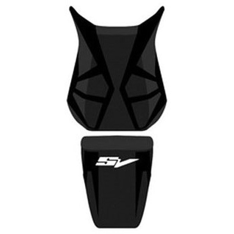 2167Q シートカバー SV 650 N + S ブラック/ブラック/ ライトグレー レター 1個 BAGSTER (バグスター) 【通販モノタロウ】