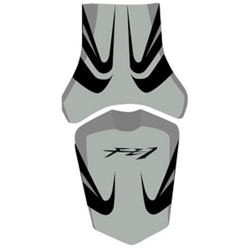 2174D シートカバー FZ1 FAZER (06) グレー/ブラック/ブラック レター 1個 BAGSTER (バグスター) 【通販モノタロウ】