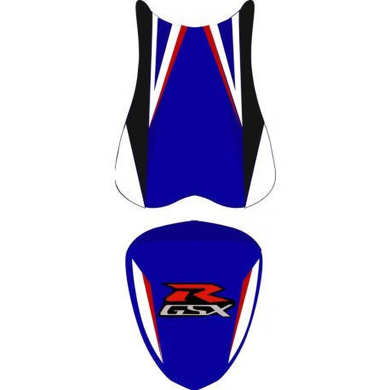 2175H シートカバー GSX 750 R ブルー/ホワイト/ブラック/レッド AND ホワイト レター 1個 BAGSTER (バグスター) 【通販モノタロウ】