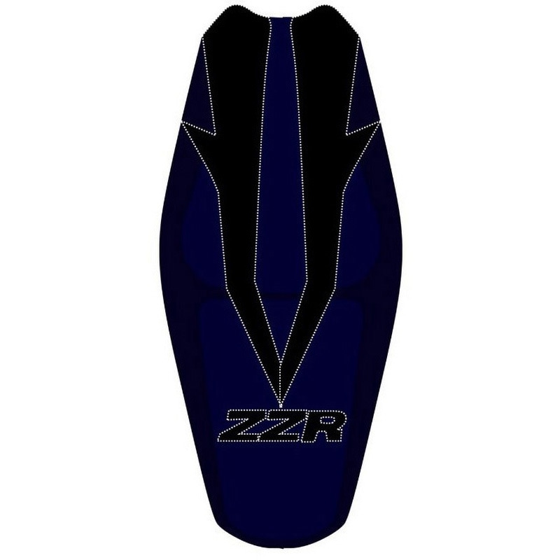 2177D シートカバー ZZR 1400 ライトグレー/ブラック/ブラック レター 1個 BAGSTER (バグスター) 【通販モノタロウ】