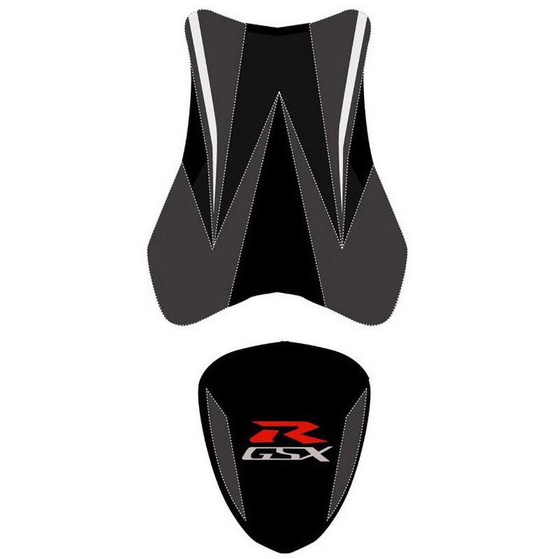 2185G シートカバー GSXR 1000 ブラック/ブラック/ライトグレー レター (08) 1個 BAGSTER (バグスター) 【通販モノタロウ】