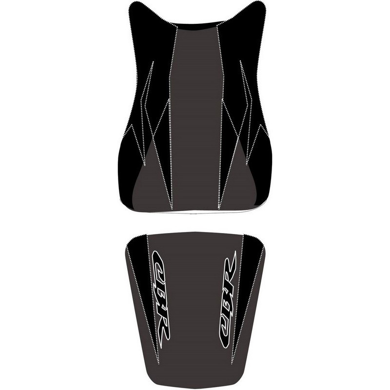 2187F シートカバー CBR 600 RR ブラック/ブラック/ホワイト レター 08 1個 BAGSTER (バグスター) 【通販モノタロウ】