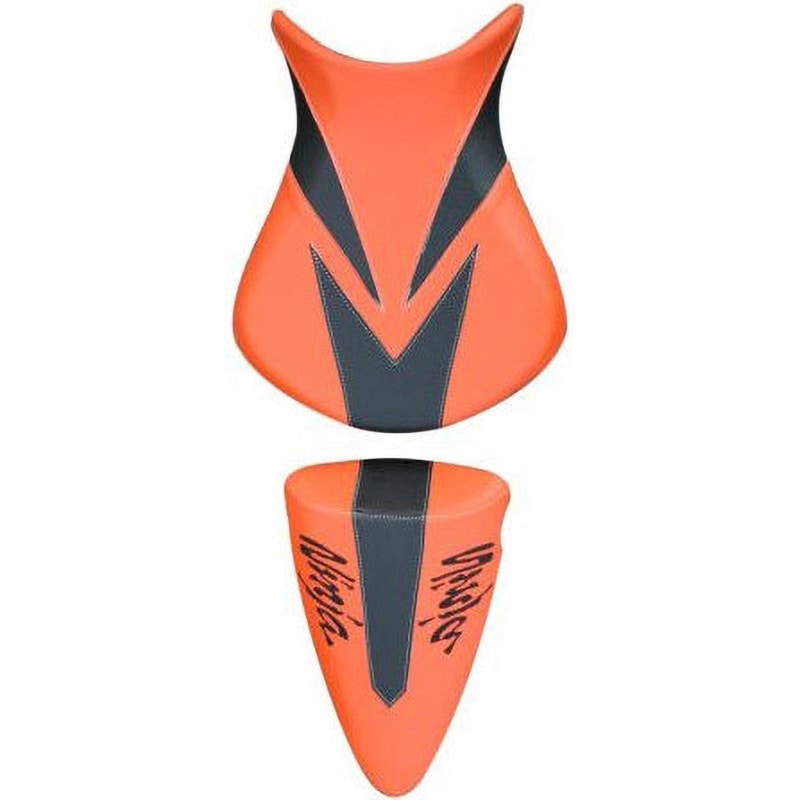 2190B シートカバー ZX 6R オレンジ/ブラック/ ブラック レター (07) 1個 BAGSTER (バグスター) 【通販モノタロウ】