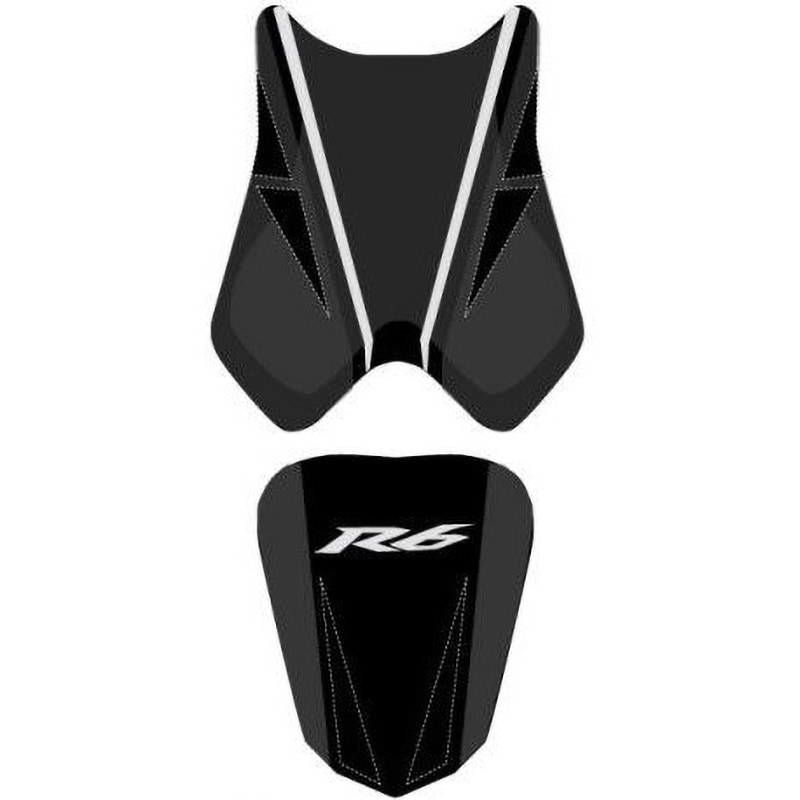 2203I シートカバー YZF R6 ブラック/ライトグレー/ライトグレー レター 2010 1個 BAGSTER (バグスター) 【通販モノタロウ】