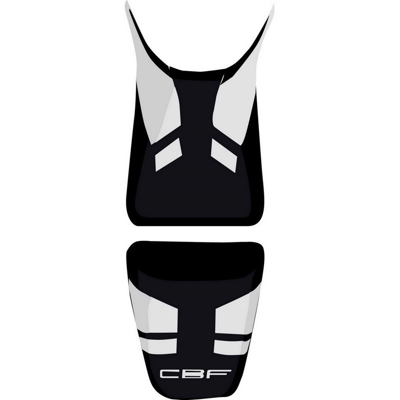 2205C シートカバー CBF 600 ブラック/ライトグレー/ライトグレー レター (08) 1個 BAGSTER (バグスター) 【通販モノタロウ】