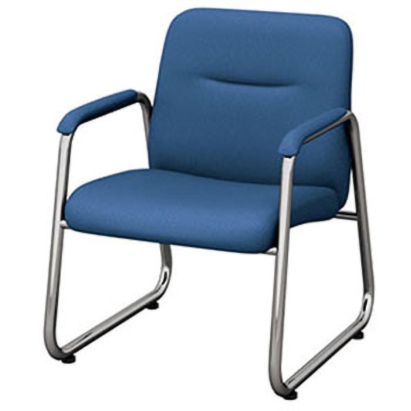 ZRE158SF-BL アームチェアー ナイキ ブルー色 布張り 質量9.4kg 本体幅560mm奥行630mm高さ710mm外形寸法560×630×710mm