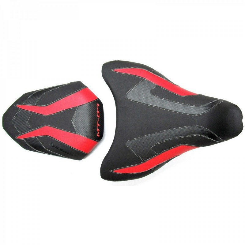 2236B シートカバー YAMAHA M07 マットブラック/カーボン/レッド 25 1個 BAGSTER (バグスター) 【通販モノタロウ】