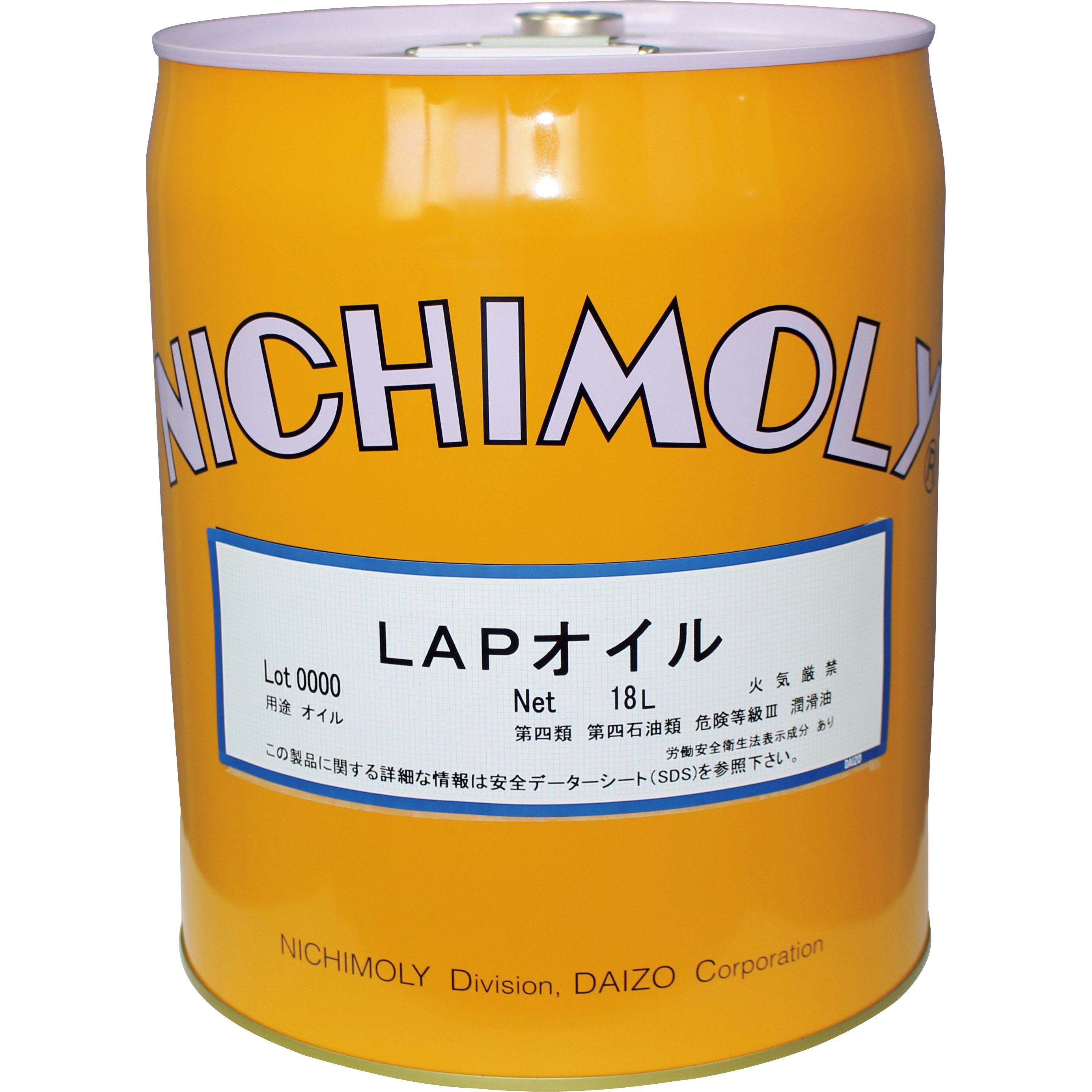1110044170 LAPオイル ダイゾー 容量18L