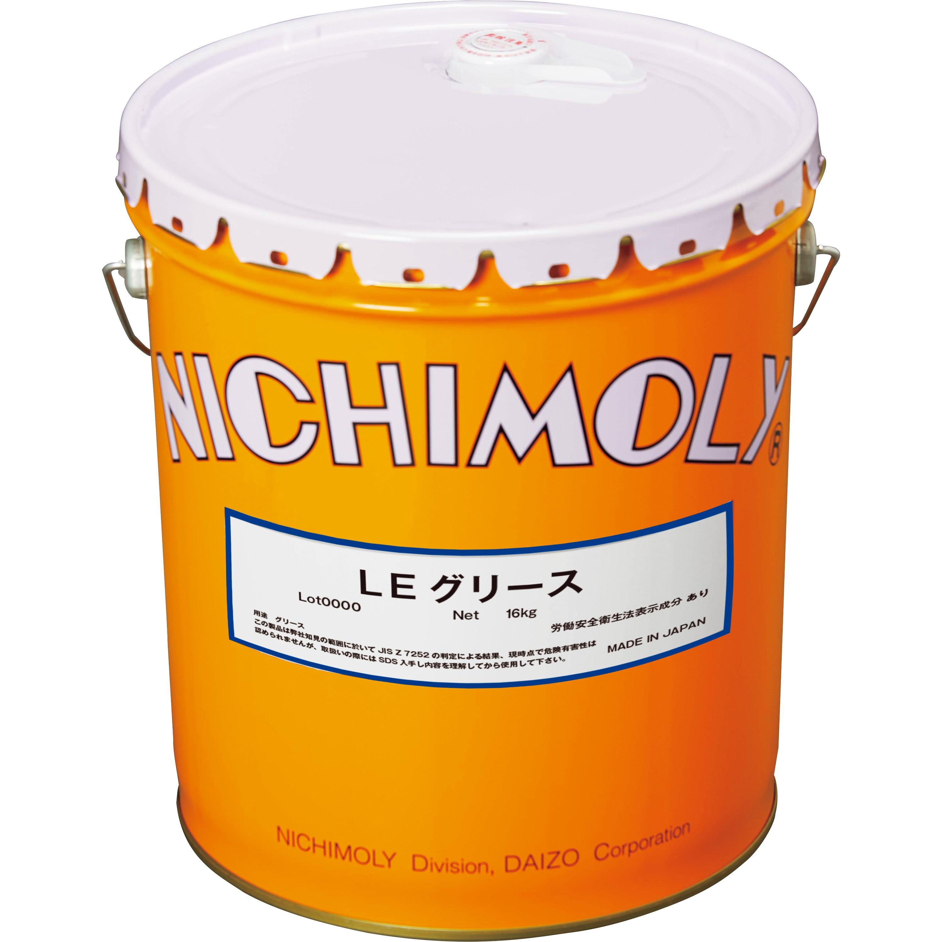 1120167270 LEグリース 1缶(16kg) ダイゾー 【通販サイトMonotaRO】