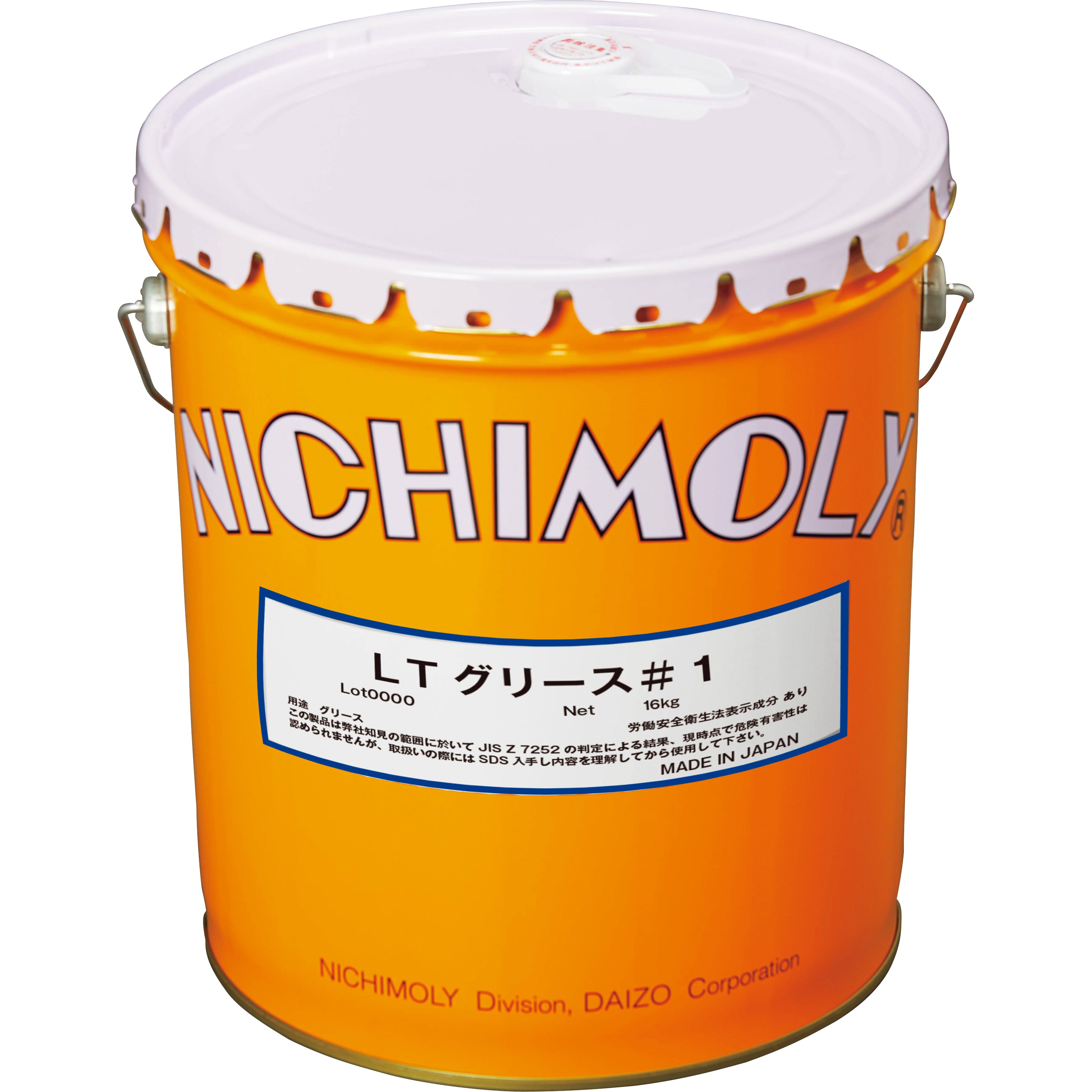 1120173470 LTグリース#1 1缶(16kg) ダイゾー 【通販サイトMonotaRO】